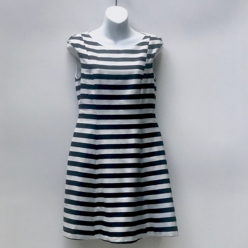 Zara striped black/white dress